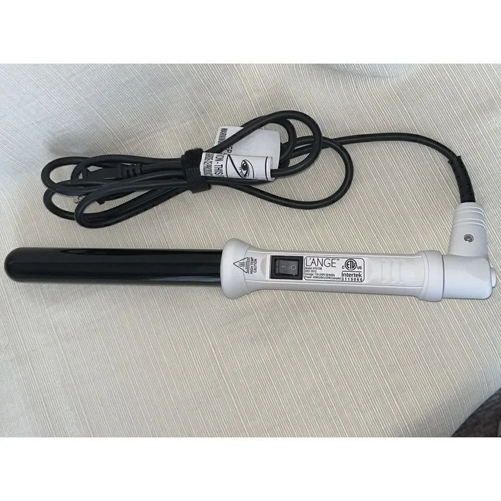 Lange 25 mm White Ondule Tourmaline Curling Wand